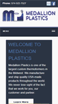 Mobile Screenshot of medallionplastics.com